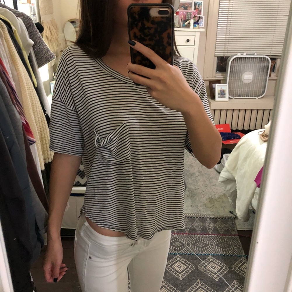 Planet Blue Striped T